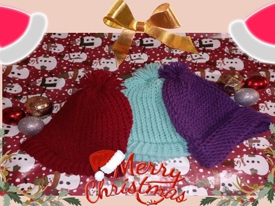Gorro En Telar Circular✅