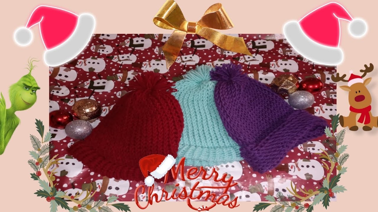 Gorro En Telar Circular✅