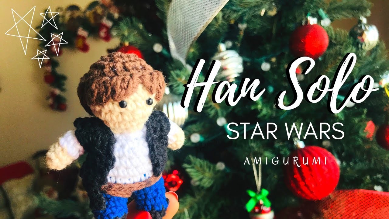 HAN SOLO STAR WARS. AMIGURUMI