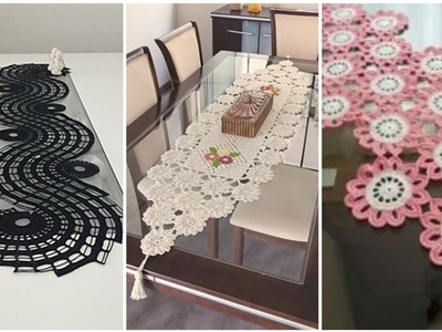 Lujos y más demandai Mesa de crochet mate y caminos de mesa design
