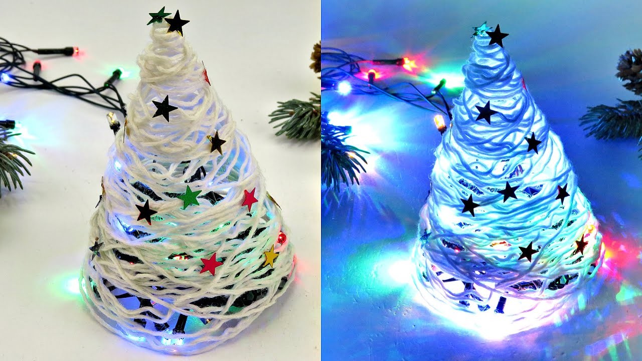 Árbol de Navidad de bricolaje  Artesanía, decoración. DIY Christmas tree  Crafts, decor
