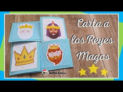Carta a los Reyes Magos - Tarjeta fácil