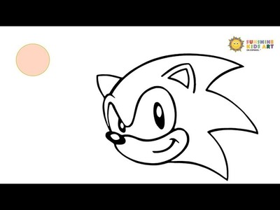 ???? Cómo Dibujar a Sonic The Hedgehog ⚡| Dibujos Fáciles para Niños