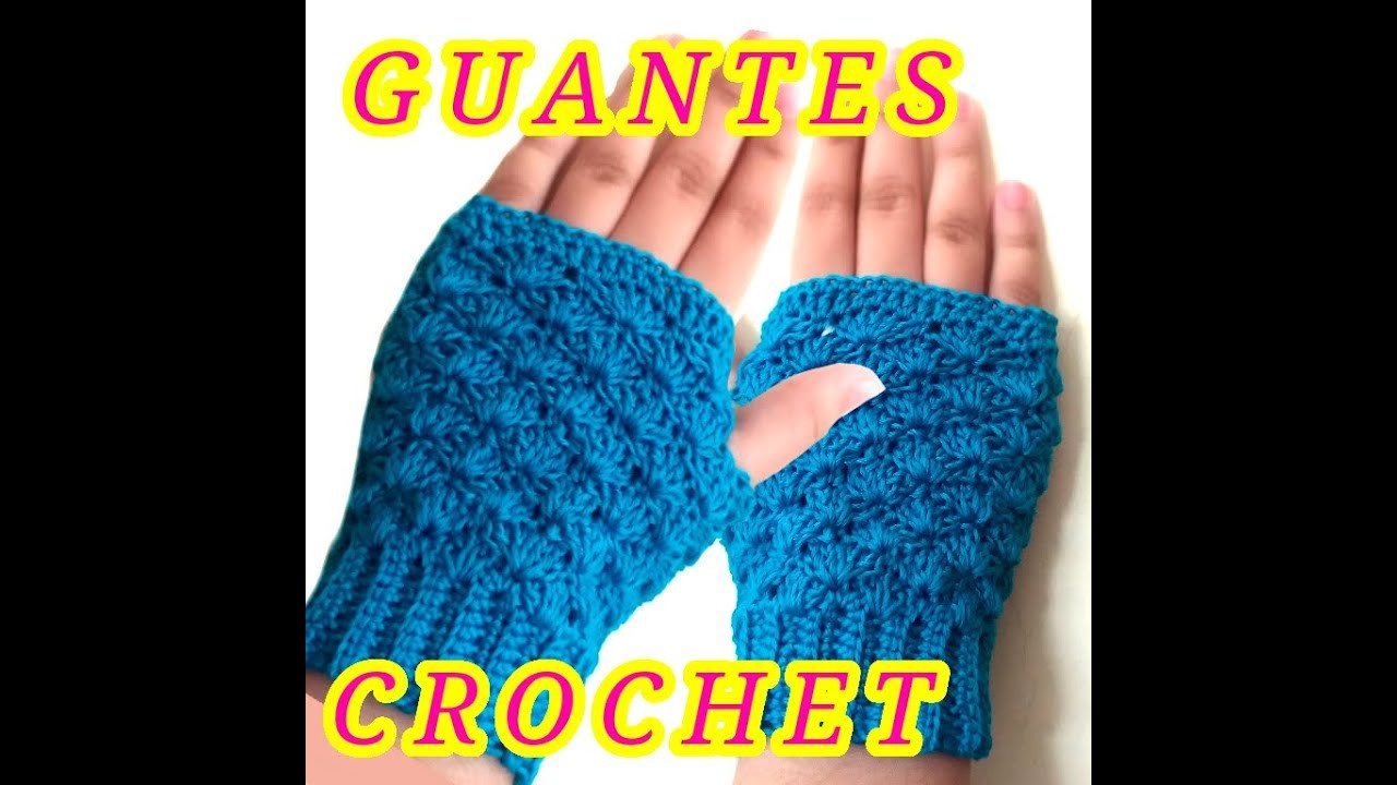 Guantes a Crochet ( #mitones)