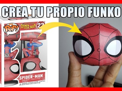 Spiderman ???? Como hacer un FUNKO POP Casero en PAPEL ★ Tutorial