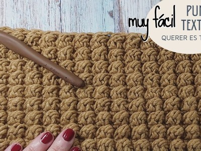 Punto de textura a crochet ☆ puntos fáciles a crochet ☆ easy crochet stitches