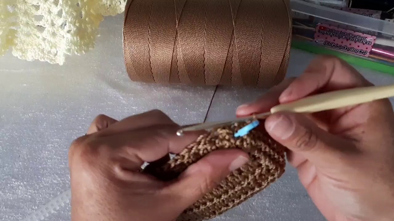 Bolsa tejida a crochet muy facil