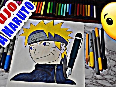 Como dibujar a NARUTO fácil