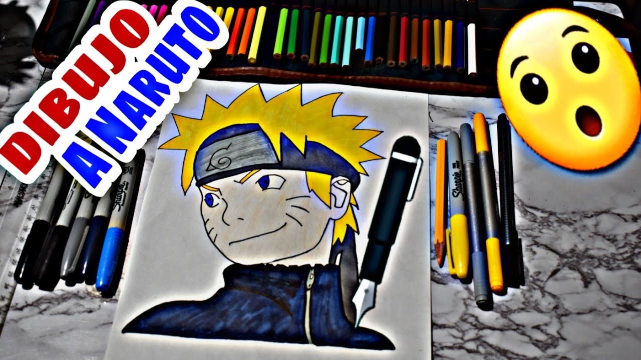 Como dibujar a NARUTO fácil