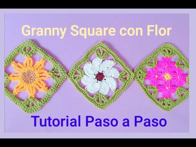 ????Como hacer Granny Square????#4