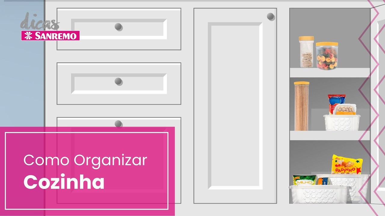 Como Organizar a Cozinha | Dicas Sanremo