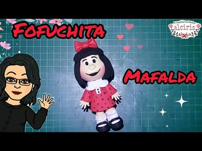 Mafalda. Fofuchita. DIY MANUALIDADES. Goma eva. Foami