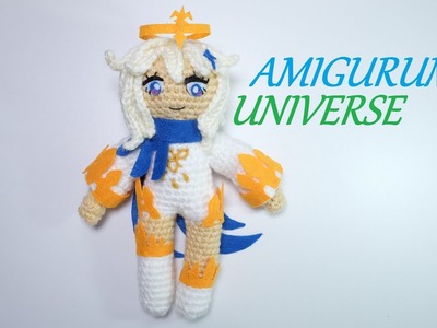 Tutorial Paimon muñeca de ganchillo anime de Genshin Impact. Cómo hacer a Paimon. Amigurumi Universe