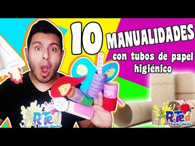10 Manualidades con tubos de papel higiénico