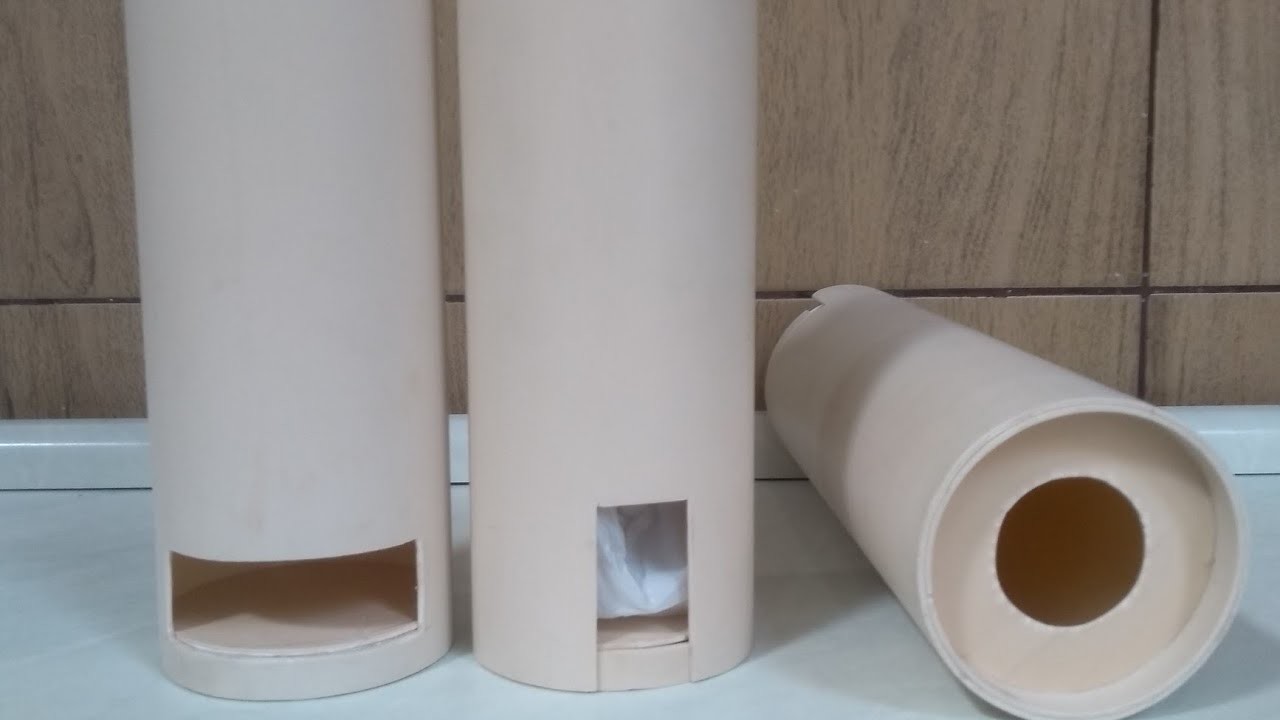 DIY - Puxa sacos de cano de PVC - segunda parte