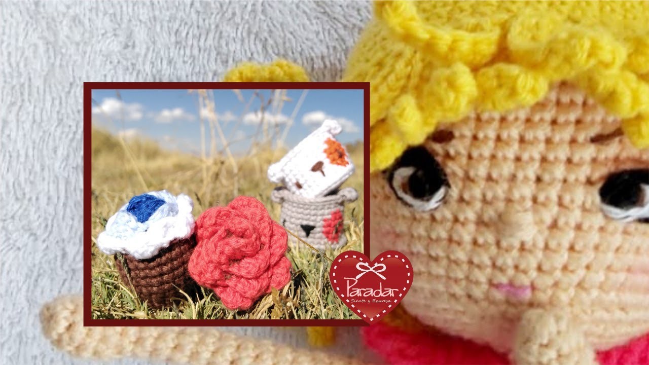 Flor Amigurumi (Suculenta) - Paso a paso
