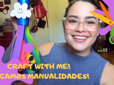 Rainbow Craft! ¡Manualidad de Arcoíris! -Spanish & English Craft time!