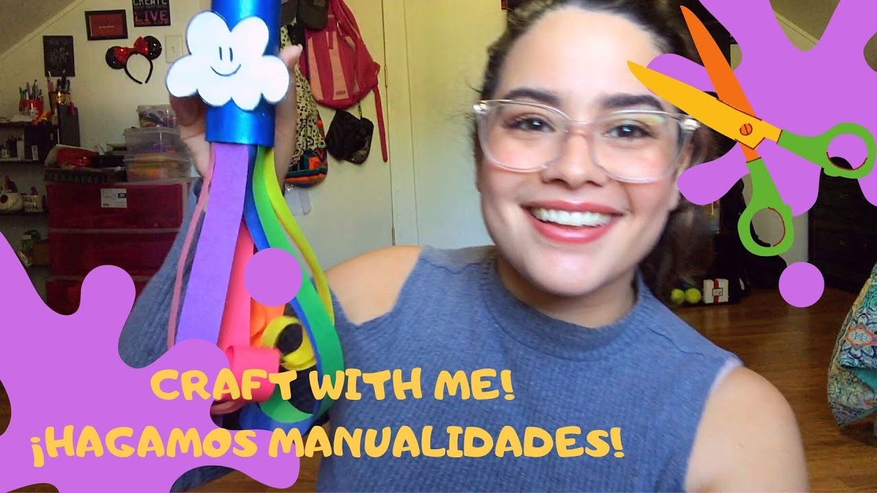 Rainbow Craft! ¡Manualidad de Arcoíris! -Spanish & English Craft time!