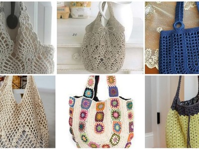 Bolsos de crochet extremadamente exigentes de uso diario