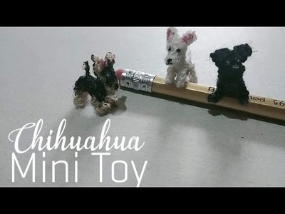 Cómo Hacer un Chihuahua Mini Toy Tejido a Crochet (Paso a Paso)
