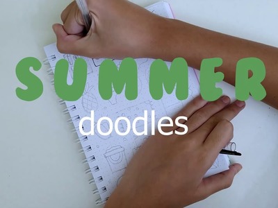 SUMMER DOODLES ???? ¿Cómo hacer decoraciones fáciles para tus frases?