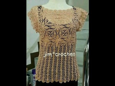 BLUSA con granny a CROCHET con GRAFICOS GRATIS no 121