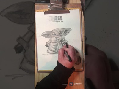 Dibujando un baby Yoda