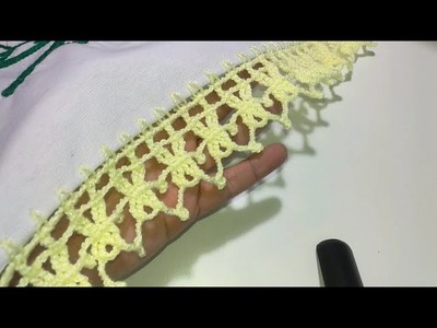 Orilla Tejida 001| Tejer crochet