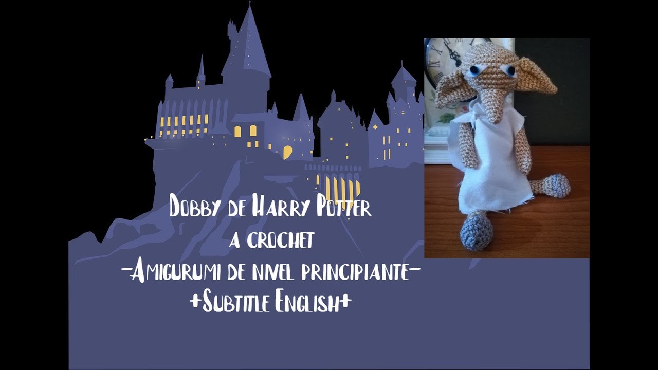 "Dobby" de Harry Potter a crochet