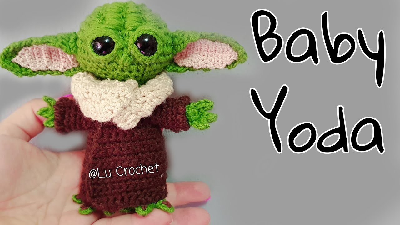 ????Amigurumi⭐️Yoda a Crochet Paso a Paso ⭐️How to Make Yoda Amigurumi⭐️Nivel Intermedio⭐sub????????