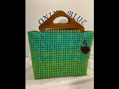 Bolso tejido en Toquilla.