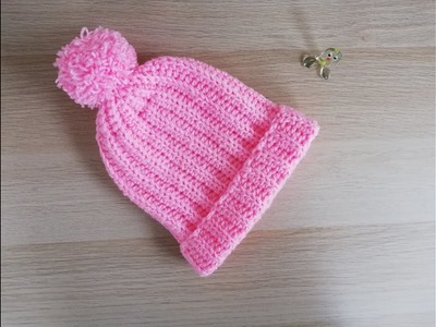 Gorrito rosado