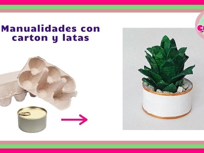????How to make plants with egg carton ♻ ????Easy ideas