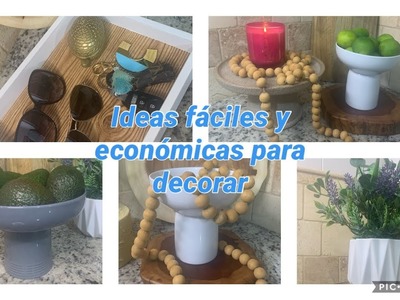 5 hermosas decoraciones para tu hogar Fáciles, rápidas y económicas  #decoracioneseconomicas