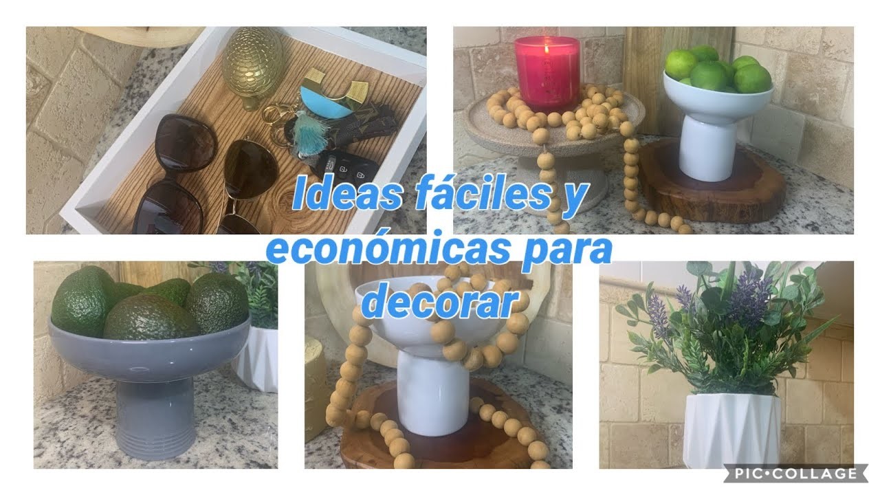 5 hermosas decoraciones para tu hogar Fáciles, rápidas y económicas  #decoracioneseconomicas