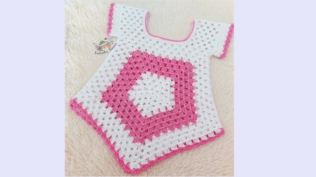 BLUSA TEJIDA A CROCHET PASO  A PASO - TEJIDO FACIL