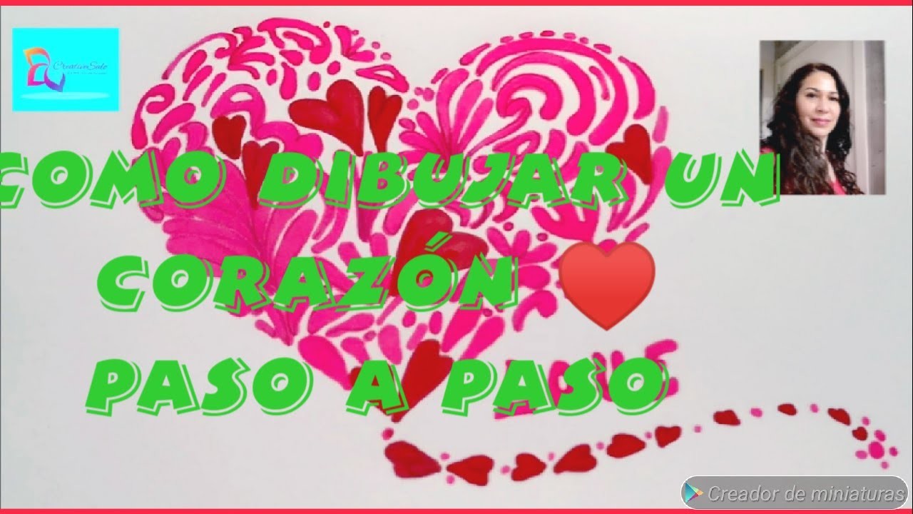 Como DIBUJAR un CORAZÓN paso a paso MANDALA tips dibujos fáciles LOVE CreativeSalo Enero 2021