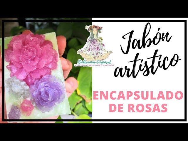 Jabón de Rosas con relieve DIY