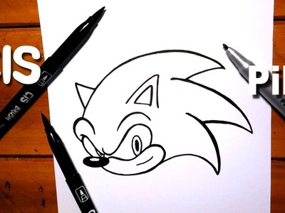 COMO dibujar A Sonic