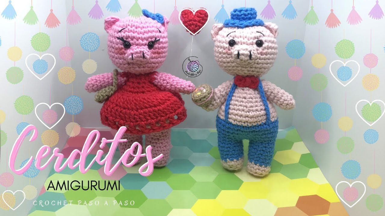 CERDITOS AMIGURUMI