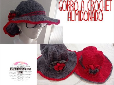 Parte 2 Gorro a crochet almidonado