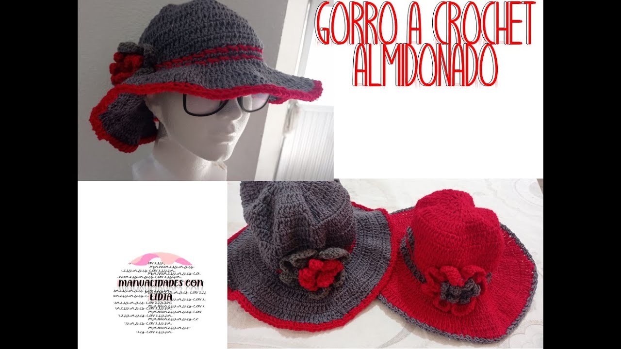 Parte 2 Gorro a crochet almidonado