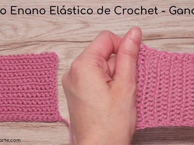Punto Enano Elástico de Crochet - Ganchillo | Tutoriales de Crochet Paso a Paso #crochet #ganchillo