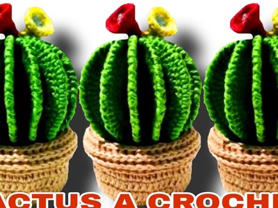 Cactus a crochet *Paso A Paso* Amigurumis DIY