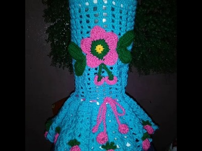 Hermosos vestidos???????? para licuadoras hechos a crochet