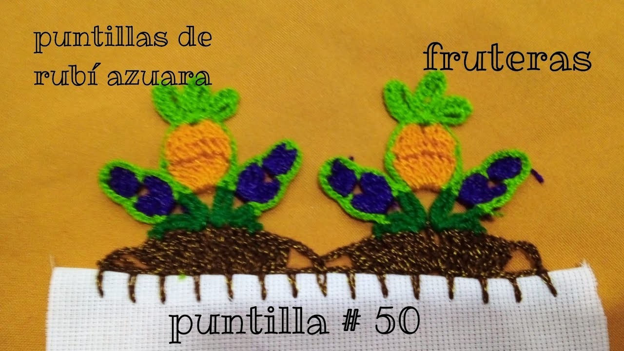 Puntilla # 50 fruteras