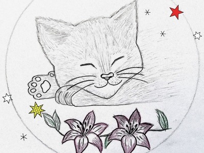 ????COMO DIBUJAR UN GATO ????PASO A PASO