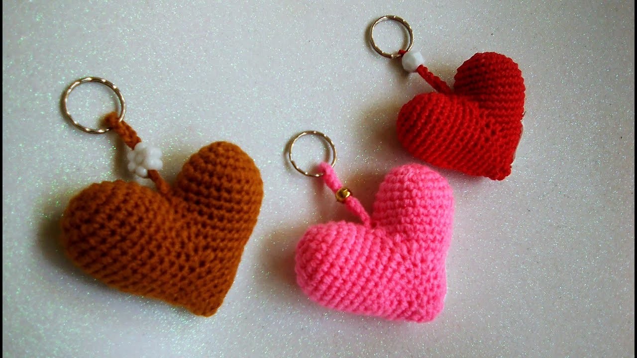 ???? #comotejer AMIGURUMI CORAZÓN #crochet ‼  TEJIENDO CON HILDA ROSA ????