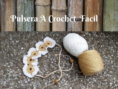 DIY:  Pulsera Tejida En Crochet Paso A Paso