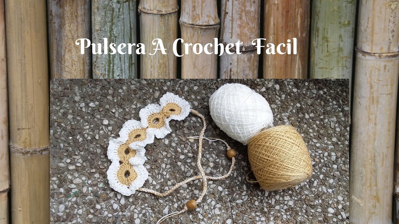 DIY:  Pulsera Tejida En Crochet Paso A Paso